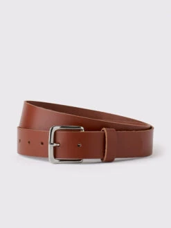 Tan Essential Leather Trouser Belt