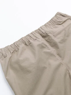 Sand Drawstring Waist Trousers -Xmas Festival Shop Cream Sand Mens Organic Cotton Drawstring Trousers Rear Pocket 73842.1679998234