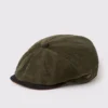 Green Cord Bakerboy Cap