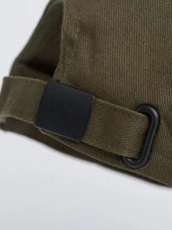 Green Cotton Baseball Cap -Xmas Festival Shop MH91 Green Olive Cotton Baseball Cap Buckle 36772.1640272190