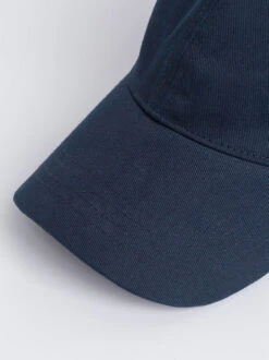 Navy Cotton Baseball Cap -Xmas Festival Shop MH91 Navy Cotton Baseball Cap Peek 30169.1647440291