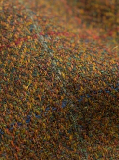 Amber Harris Tweed Harrington Jacket -Xmas Festival Shop MJ71 Harris Tweed Harrington Jacket Amber Fabric 43762.1659445751