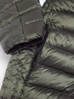 Green Geox Down Jacket -Xmas Festival Shop MJ85 Geox Feather Down Jacket Green Pocket 75499.1629196743