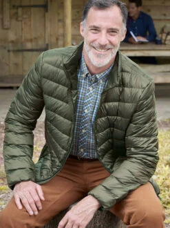 Green Geox Down Jacket