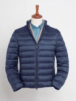 Navy Geox Down Jacket