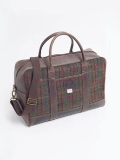 Harris Tweed & Leather Holdall