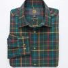 Green Viyella Wool & Cotton Shirt