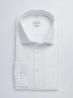Seidensticker White Long Sleeve Non-Iron Shirt
