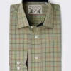 Green Colourful Tattersall Check Cotton Shirt