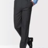 Grey Super 100s Trousers