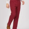 Mulberry Red Moleskin Trousers