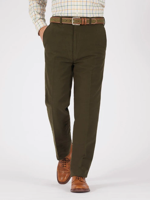 Pine Moleskin Trousers 1 Pine Moleskin Trousers
