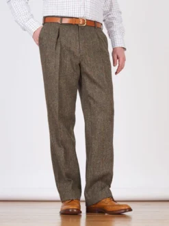 Bracken Brown Harris Tweed Trousers