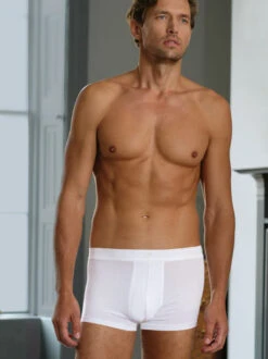 White Vedoneire Cotton Stretch Boxer Brief (2 Pairs)