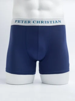 3 Pack Cotton Stretch Trunks -Xmas Festival Shop MU20 Peter Christian Boxer Shorts Navy 36320.1638535866