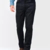 Black Needle Cord Jeans