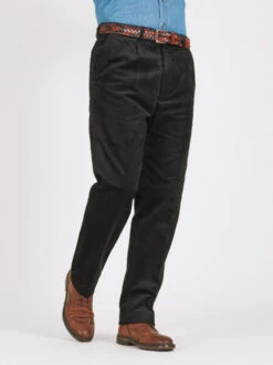 Black County Corduroy Trousers