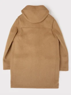 Camel Classic Duffle Coat -Xmas Festival Shop Mens Camel Beige Classic Duffle Coat MJ98 Back 01075.1696589581