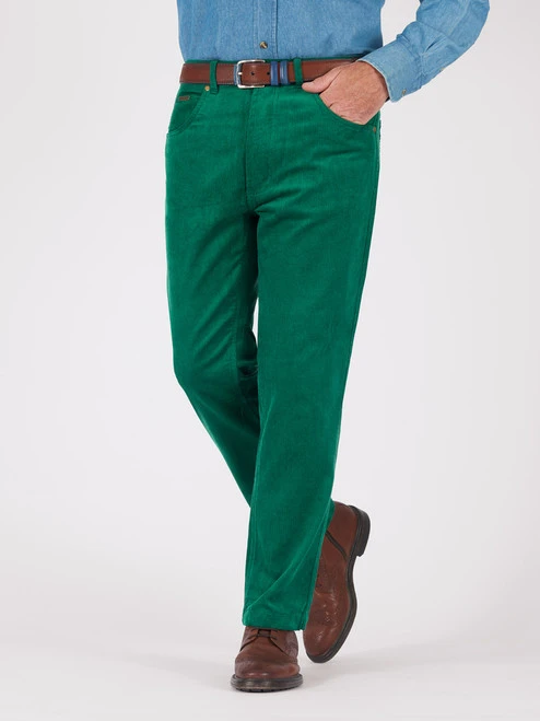 Emerald Needle Cord Jeans 1 Emerald Needle Cord Jeans
