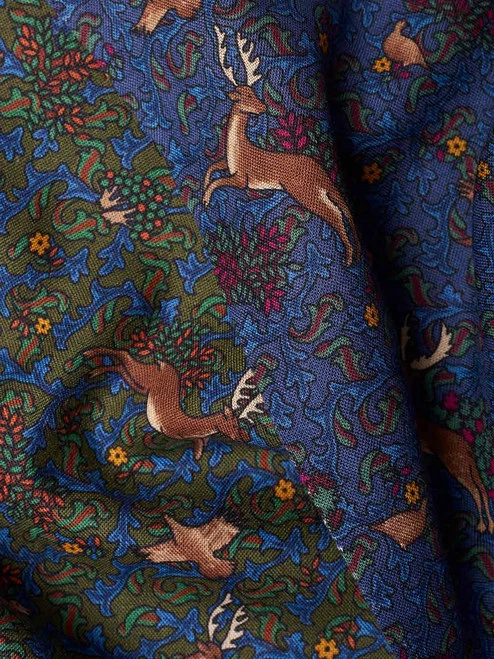 Royal Hart Wool And Silk Scarf 2 Royal Hart Wool And Silk Scarf - Image 2