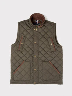 Green Vedoneire Quilted Gilet