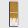 Gold & Navy Spotty Braces