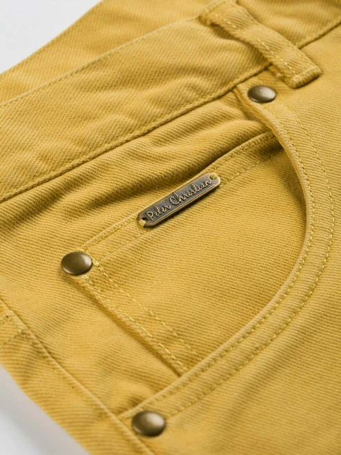 Mustard Drill Jeans 4 Mustard Drill Jeans - Image 4