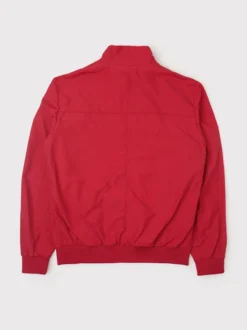 Red Geox Light Bomber Jacket -Xmas Festival Shop Mens Red Geox Bomber Jacket Back MJ93 83177.1678793269
