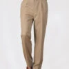 Sand Deluxe Wool & Silk Trousers