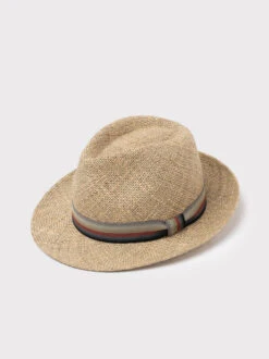 Natural Seagrass Straw Fedora