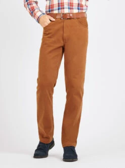 Tan Drill Jeans