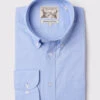 Blue Long Sleeve Button Down Oxford Shirt