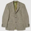 Oat Cream Harris Tweed Jacket