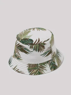 Green Reversible Cotton Bucket Hat