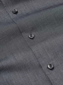 Seidensticker Grey Long Sleeve Non-Iron Shirt -Xmas Festival Shop Seidensticker Grey Long Sleeve Non Iron Shirt CLOSEUP 1 1280px min 23507.1657882343