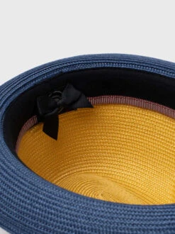 Mustard Snap Brim Summer Trilby -Xmas Festival Shop Snap Brim Summer Trillby Inside Mustard 33703.1677841120