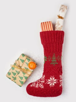 Merino Wool Christmas Stocking