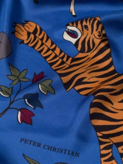 Silk Square Scarf -Xmas Festival Shop la53 ladies safari silk square scarf blue savannah 96000 62235.1639998372