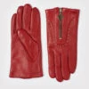 Dents Ladies Red Leather Gloves