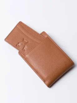 Pebble Grain Leather Bifold Wallet -Xmas Festival Shop me142 pebble grain leather wallet card holder 77935 51131.1640003471