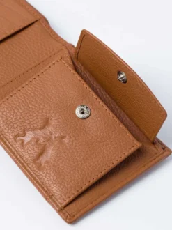 Pebble Grain Leather Bifold Wallet -Xmas Festival Shop me142 pebble grain leather wallet poppered purse 76061 83338.1640003471