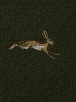 Forest Leaping Hare Tie -Xmas Festival Shop me33 hares wool ties forest 3 18281 54495.1608112230.1280.1280 27331.1638526755