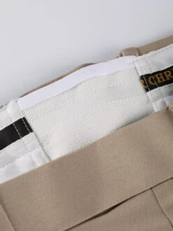 Sand Pleated Chino Trousers -Xmas Festival Shop mt06 pleated chinos adjustable waistband sand brown 10790.1593295527.1280.1280 16581 32950.1679928573