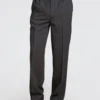 Charcoal Cavalry Twill Trousers