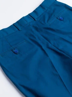 Royal Blue Cotton Pleated Shorts -Xmas Festival Shop mt47 cotton dress shorts back royal blue 55234.1593302602.1280.1280 77239 41011.1680519669