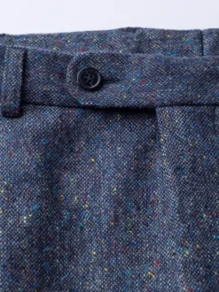 Blue Fine Donegal Tweed Trousers -Xmas Festival Shop mt48 donegal tweed trousers front blue 73385.1593303101.1280.1280 82237 07908.1674205161